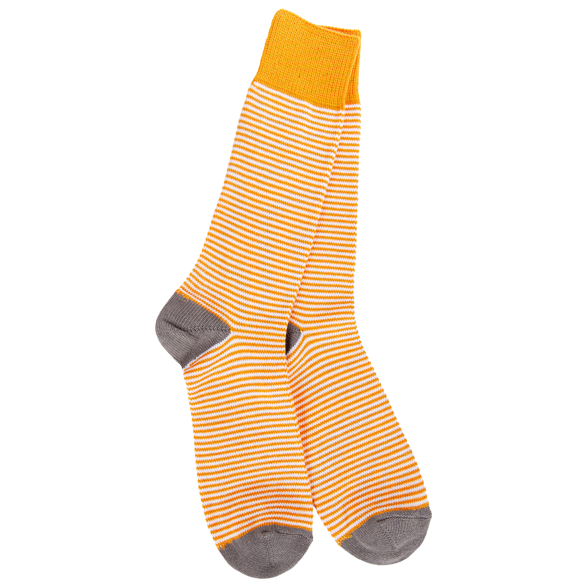 1902 Metro Stripe Crew Orange Multi Stripe