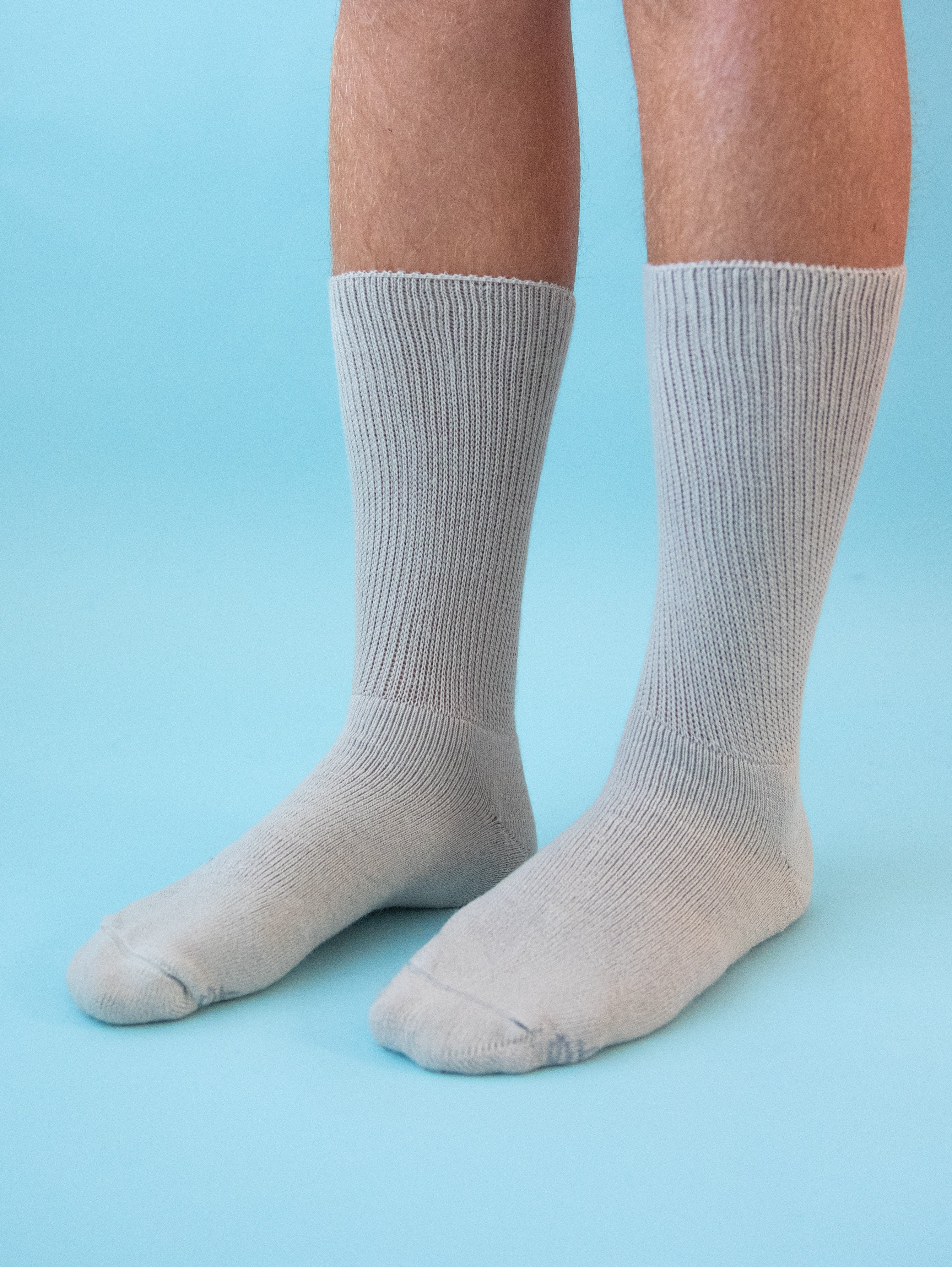Sensitive Comfort Fit Crew Stone