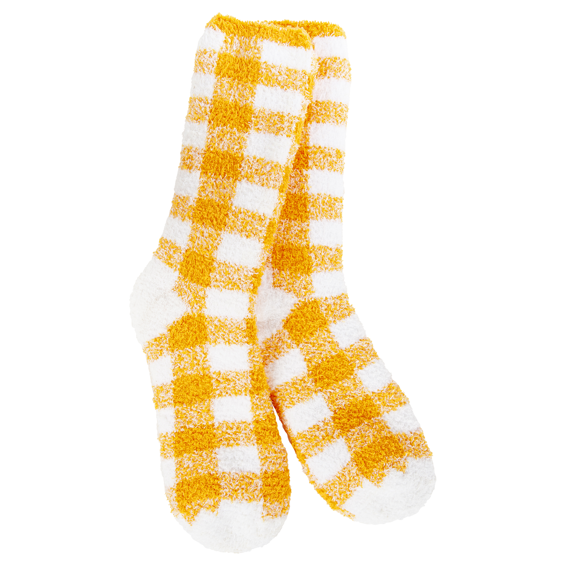 Fireside Cozy Crew Orange White