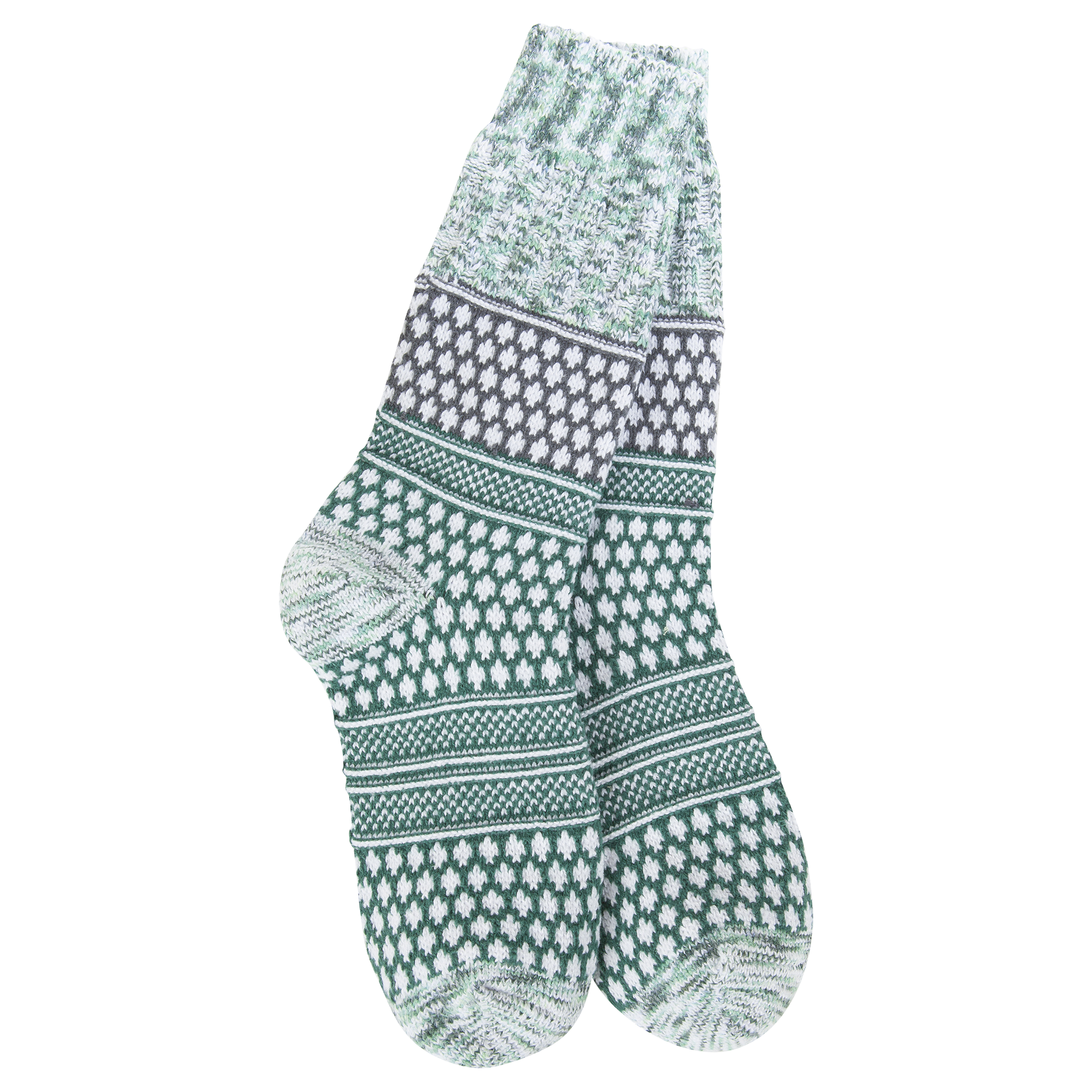 Holiday Gallery Textured Crew Spruce Multi