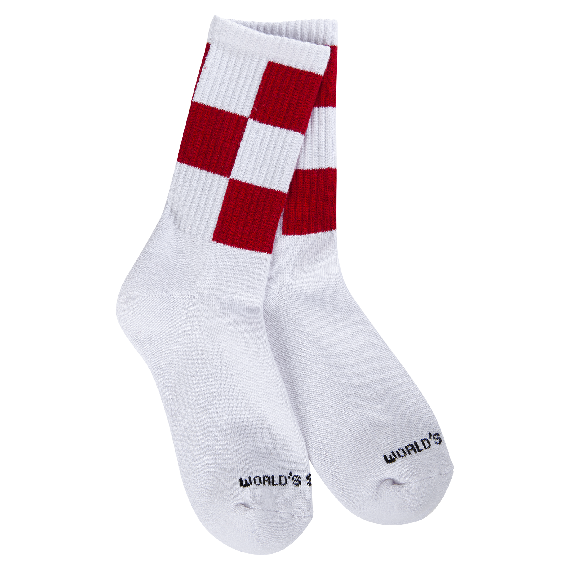 Sport Mini Crew Checkered Red