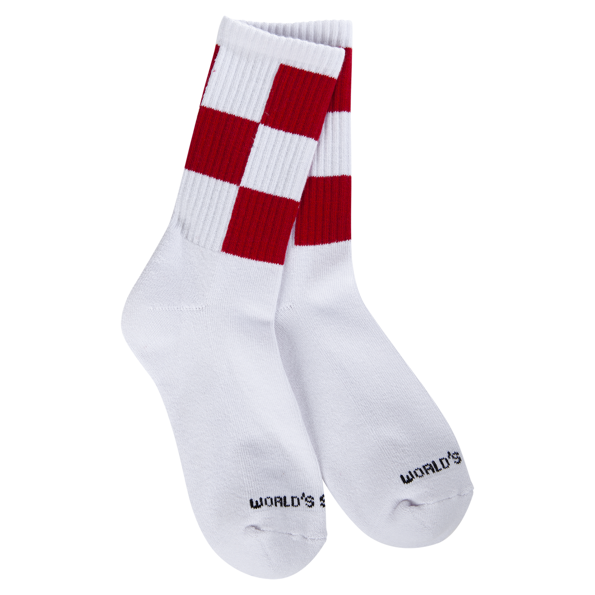 Sport Mini Crew Checkered Red