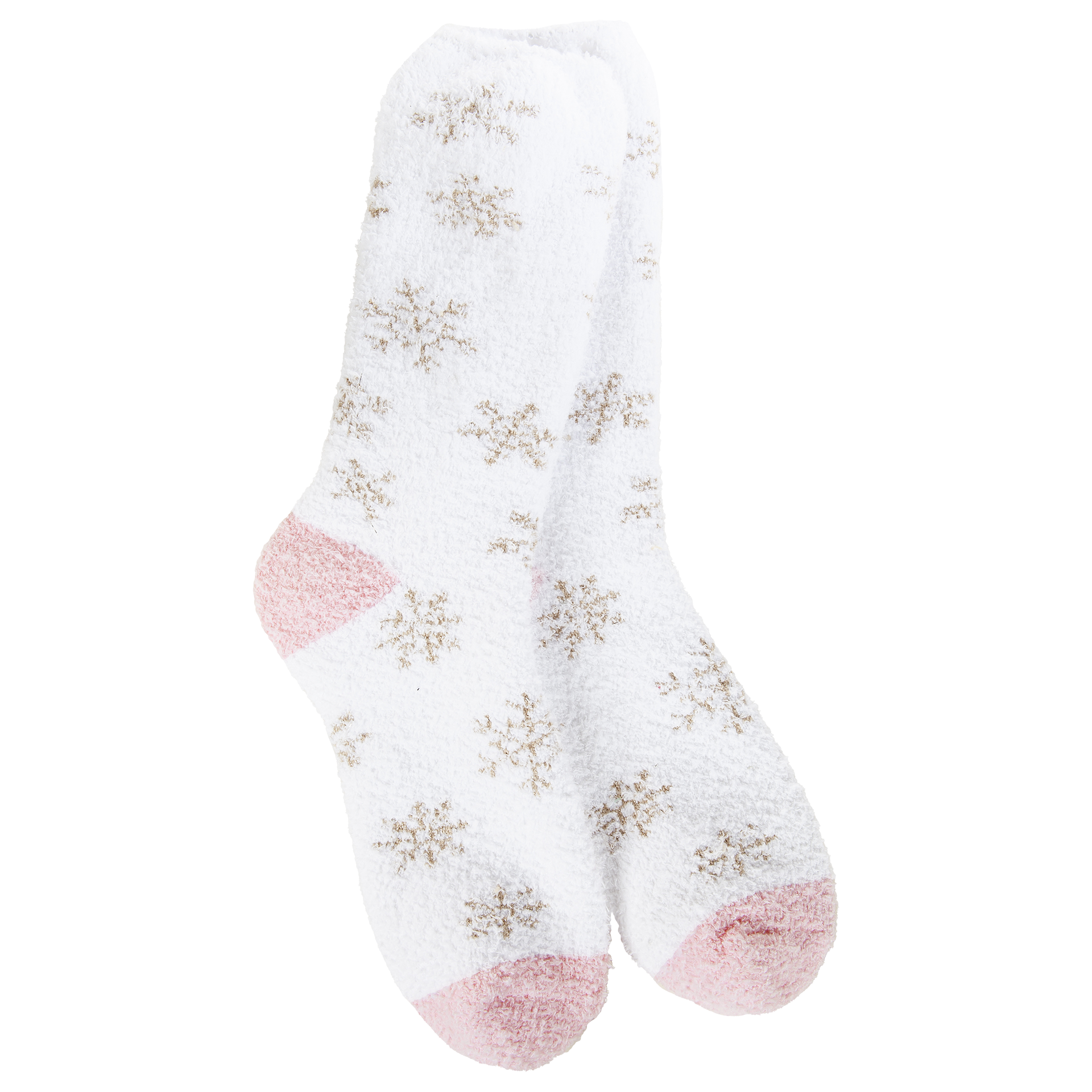 Winter Shimmer Crew White