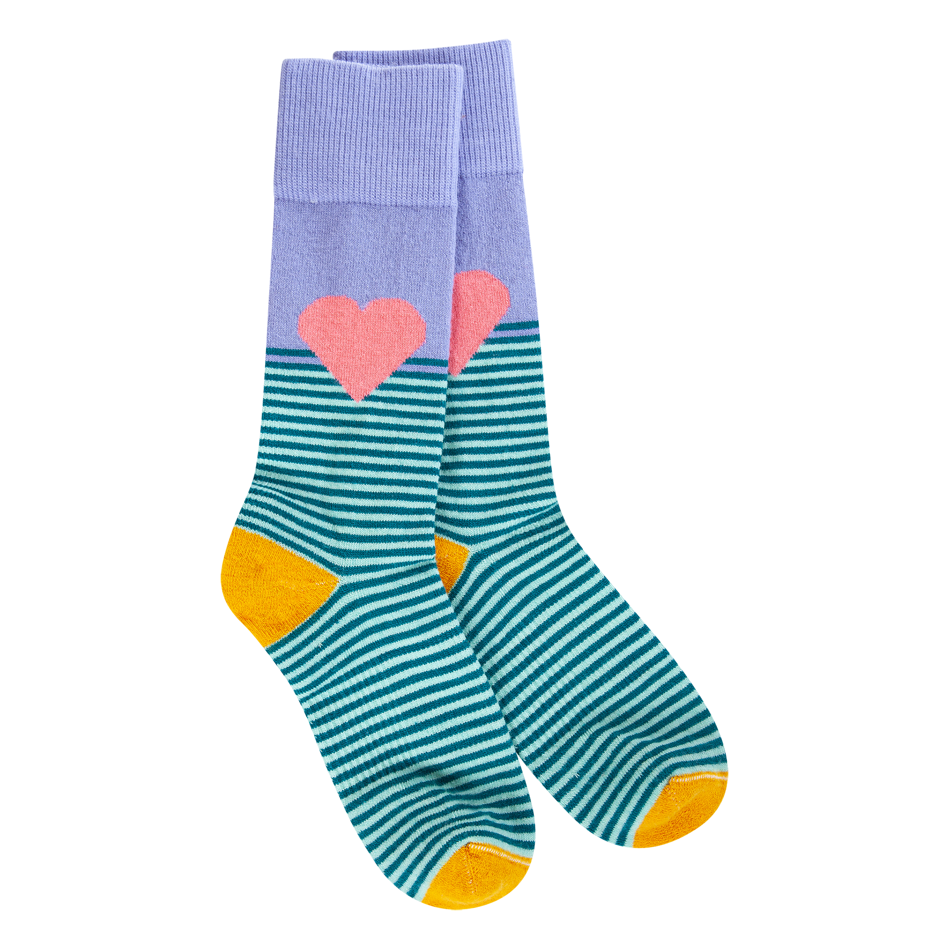 Woods Crew Ice Blue Mulit Heart