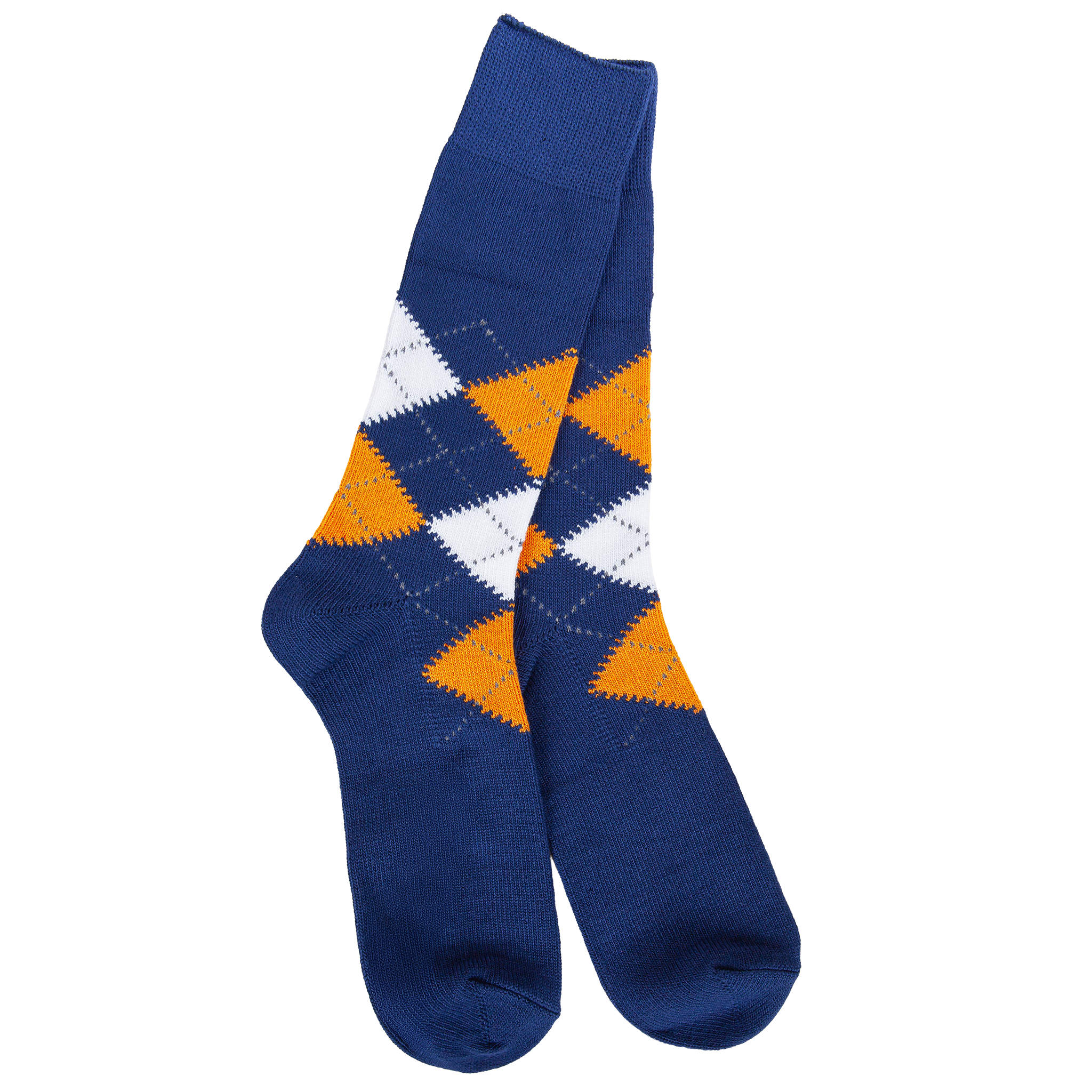 Metro Argyle Crew Navy