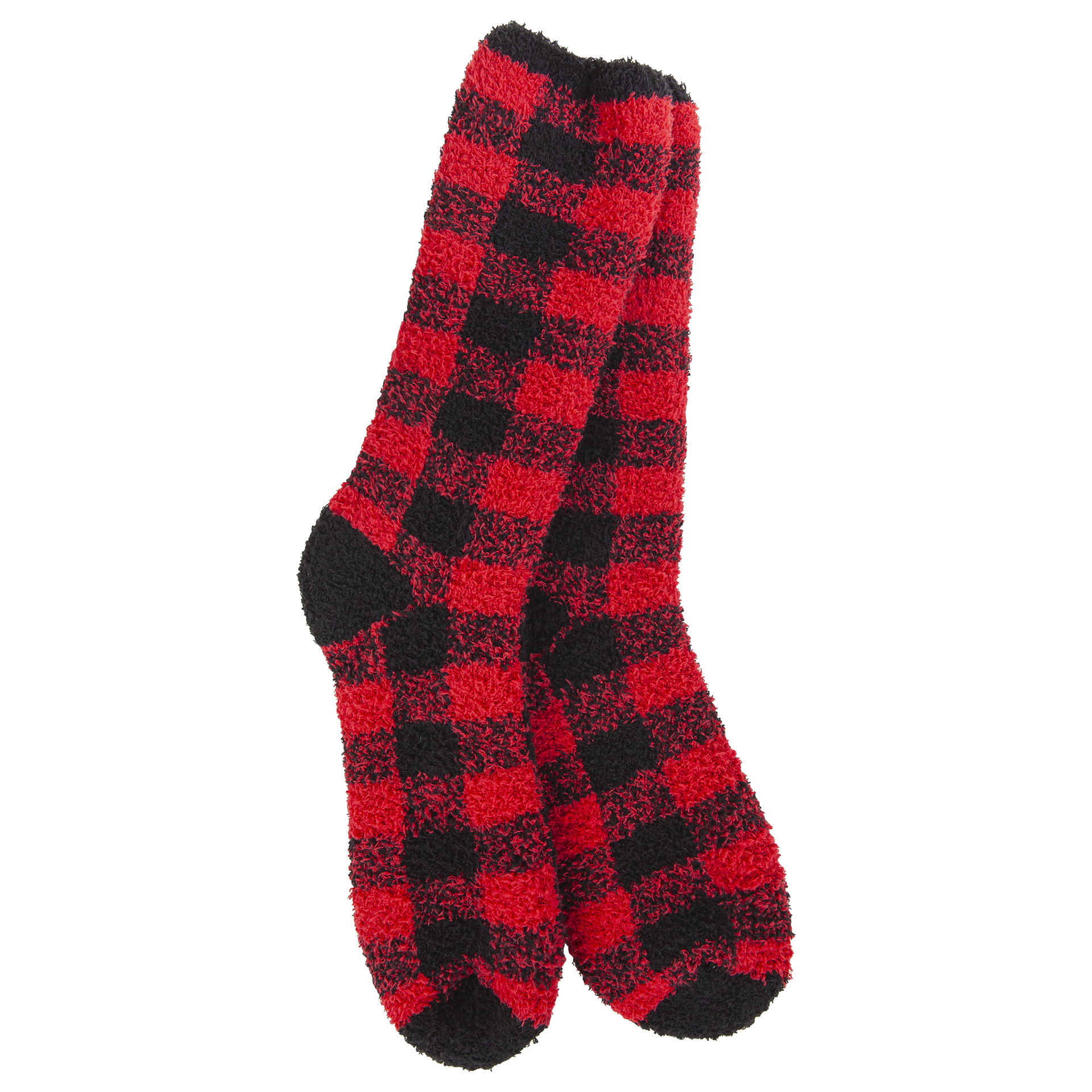 Fireside Cozy Crew Red Black