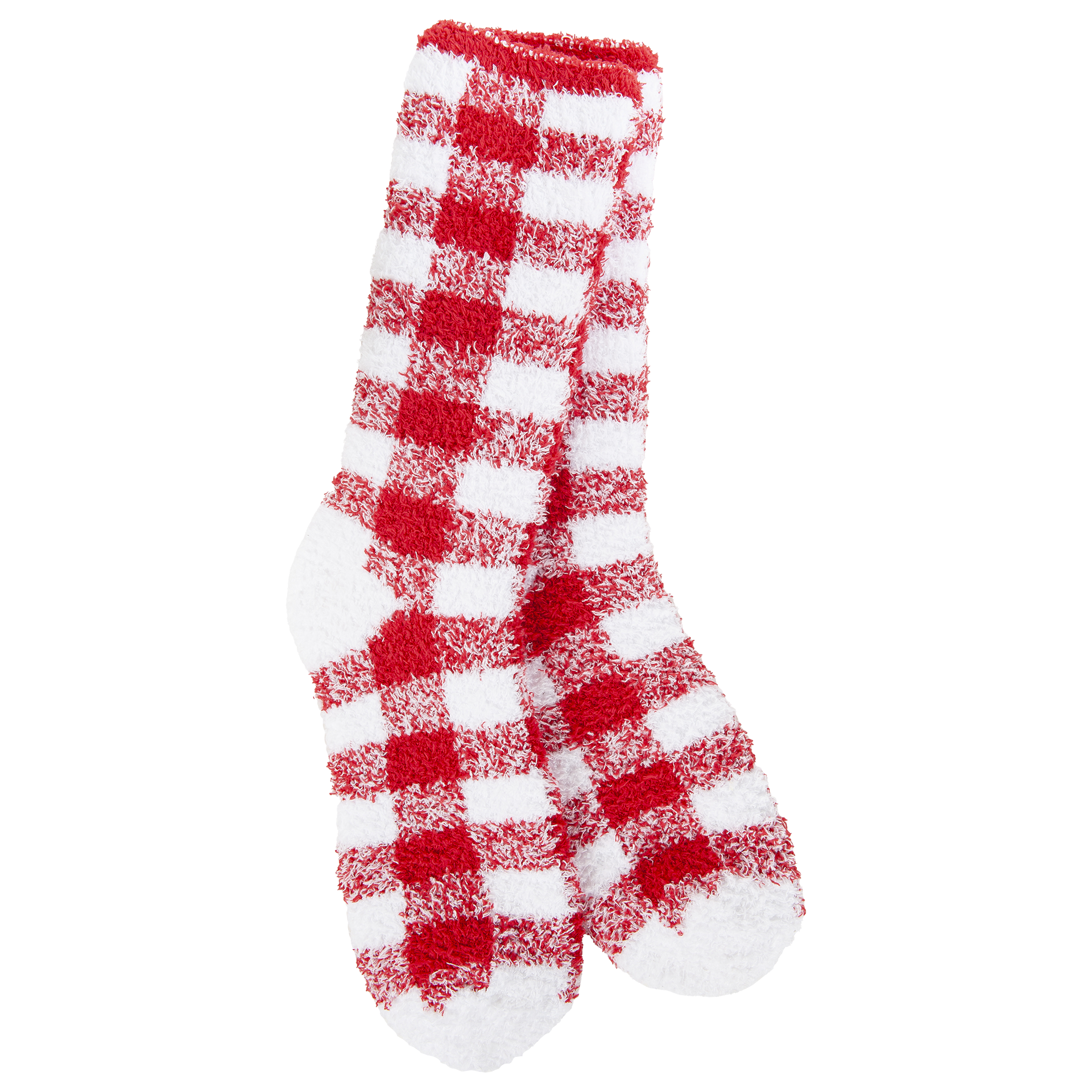 Fireside Cozy Crew Crimson White