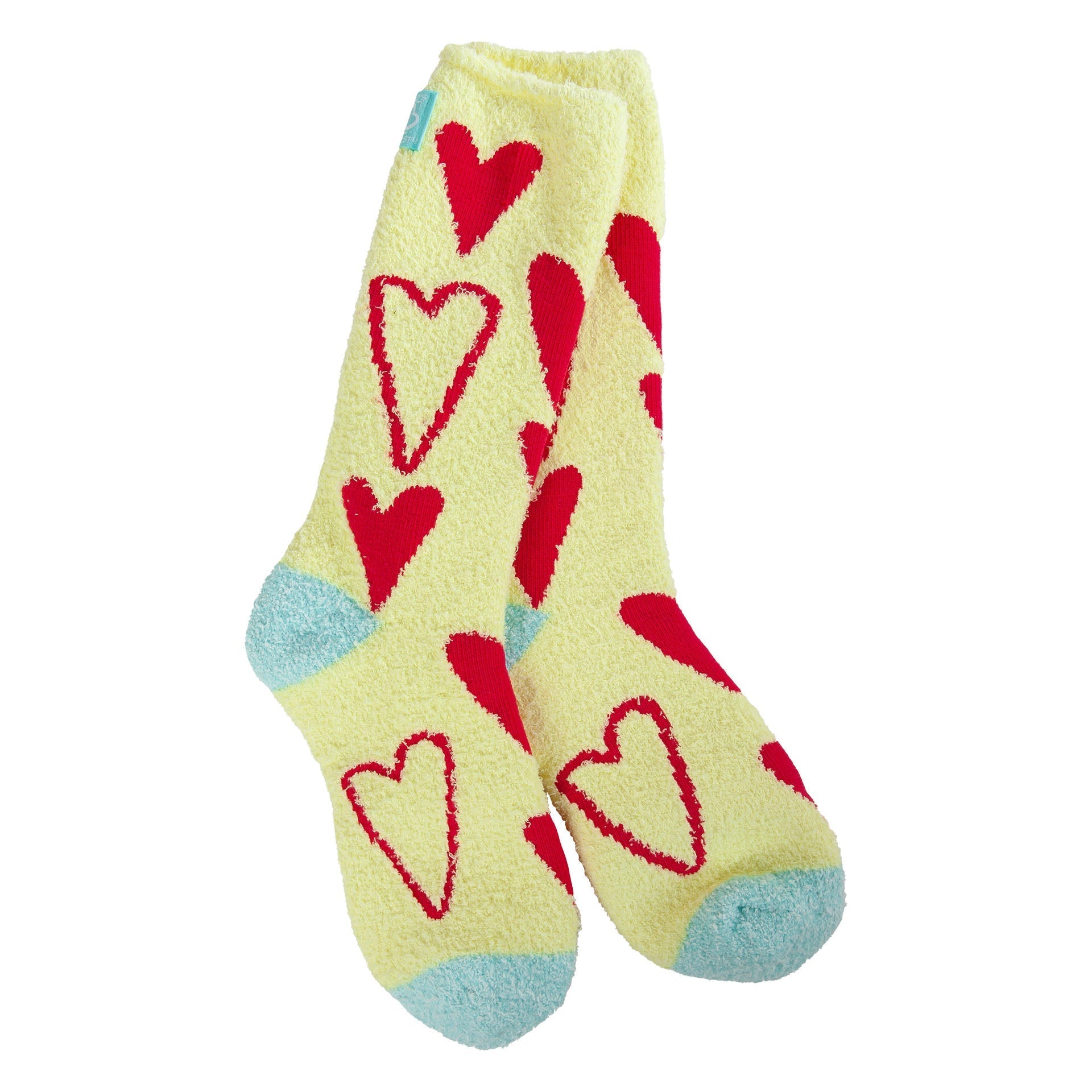 Valentine Cozy Crew Red Hearts