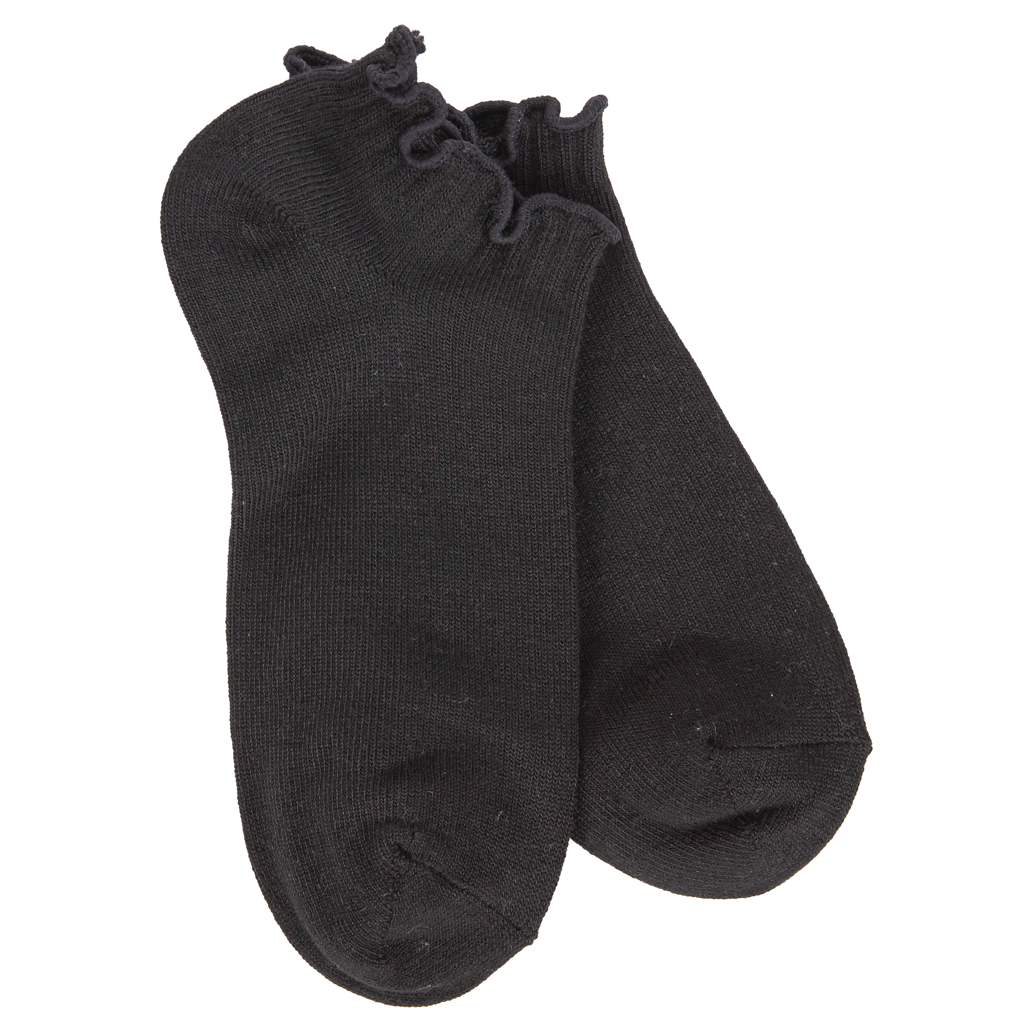 Weekend Low Ruffle Black
