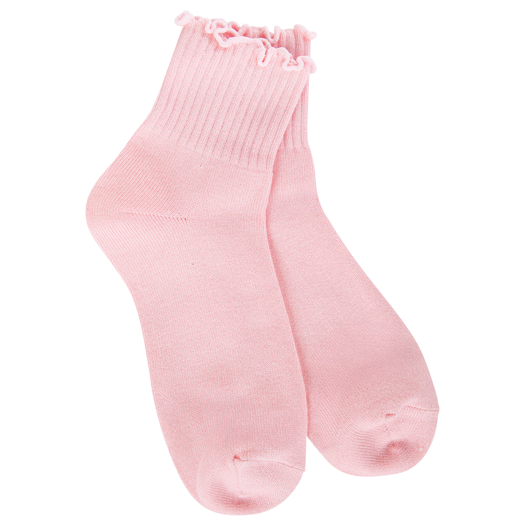 Weekend Quarter Ruffle Pink