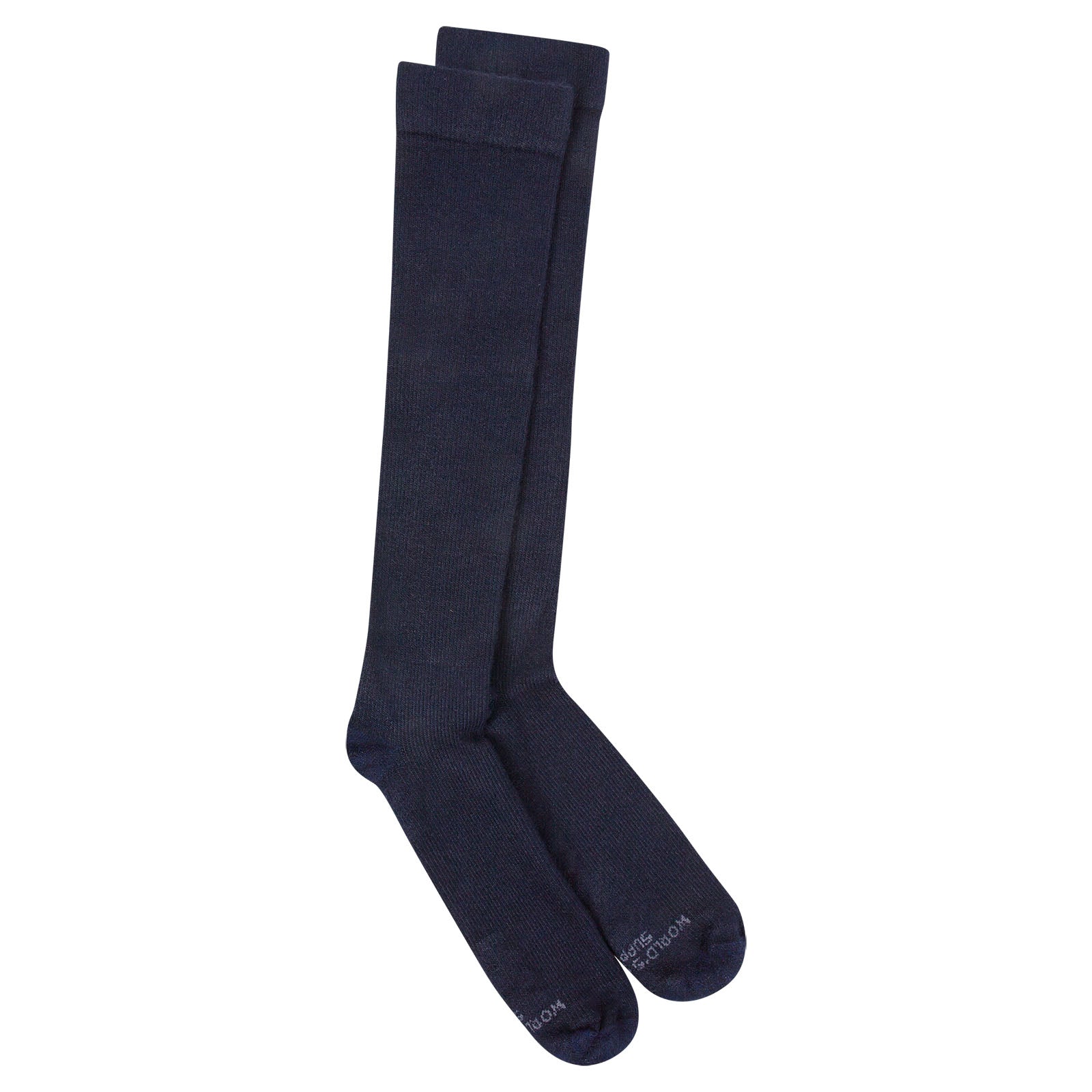 Sensitive Support Fit Fashion Knee-high Navy