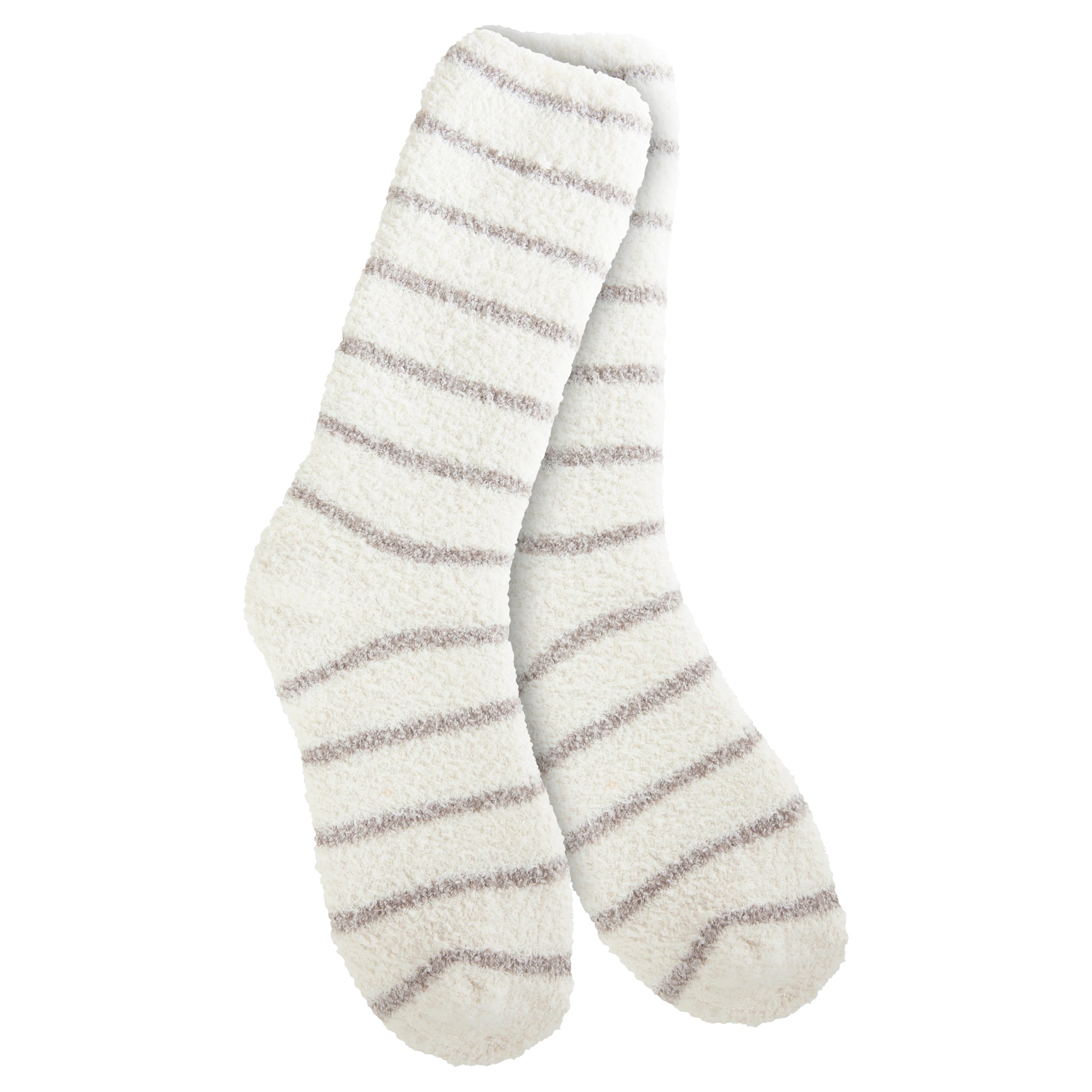 Soft & Cozy Neutral Zebra Socks