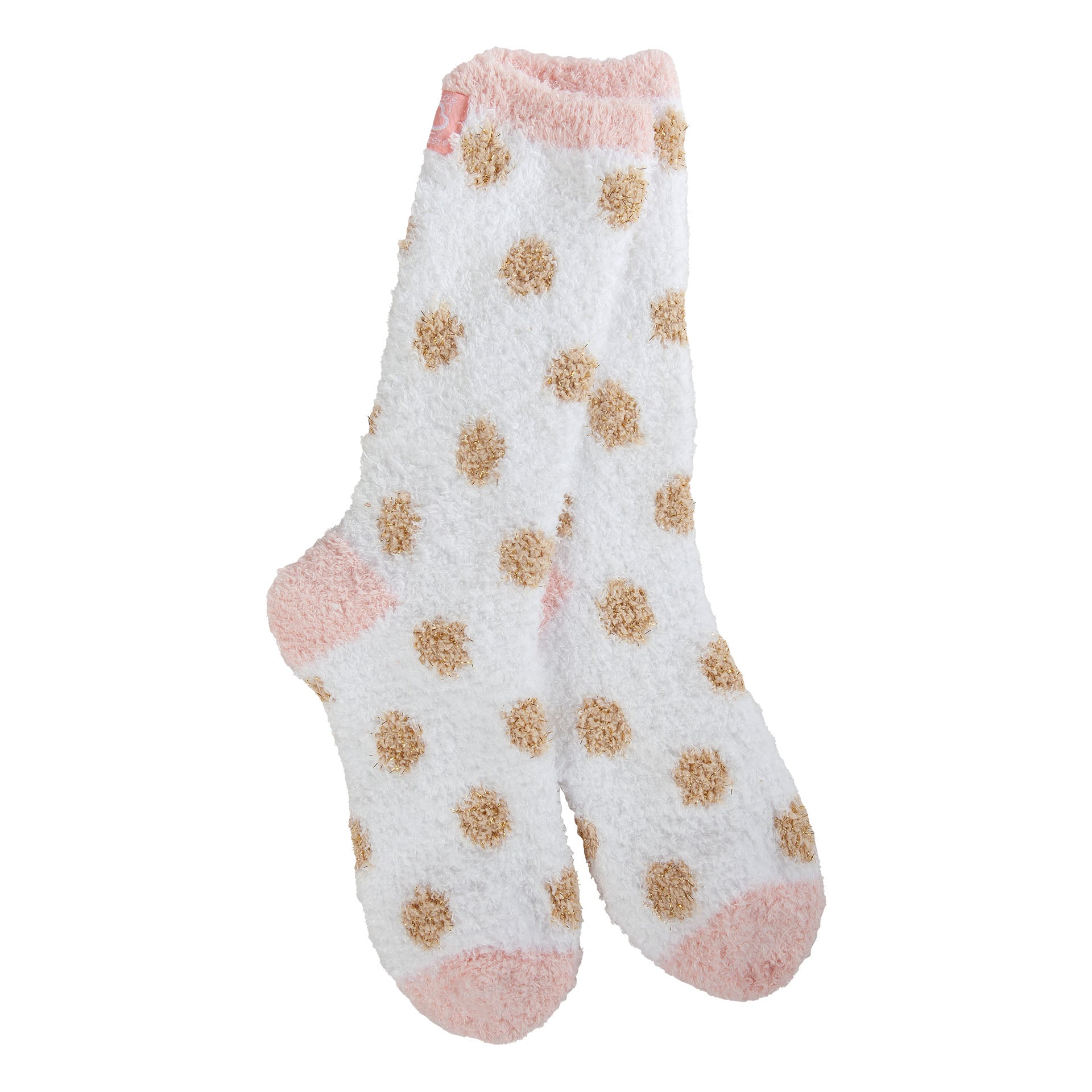 Holiday Light Weight Cozy Crew Polkadots